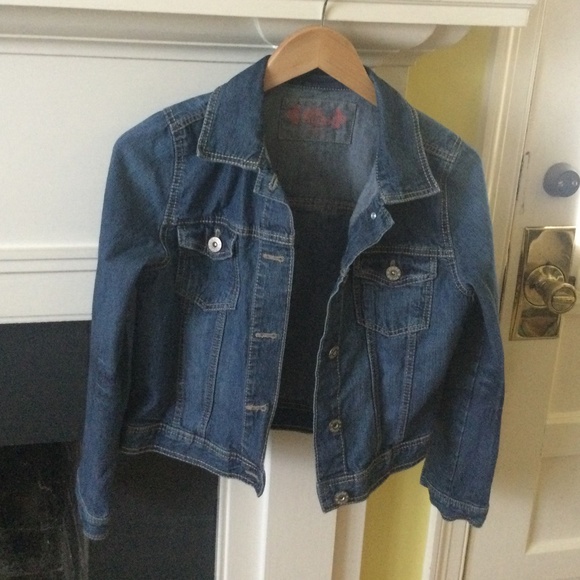 Mudd Denim Jean Jacket Juniors Girls - Size XL 16 - Picture 13 of 13